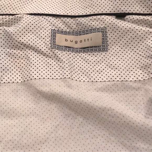 Brand New Dotted Bugatti Dress Shirt - Picture 1 of 5